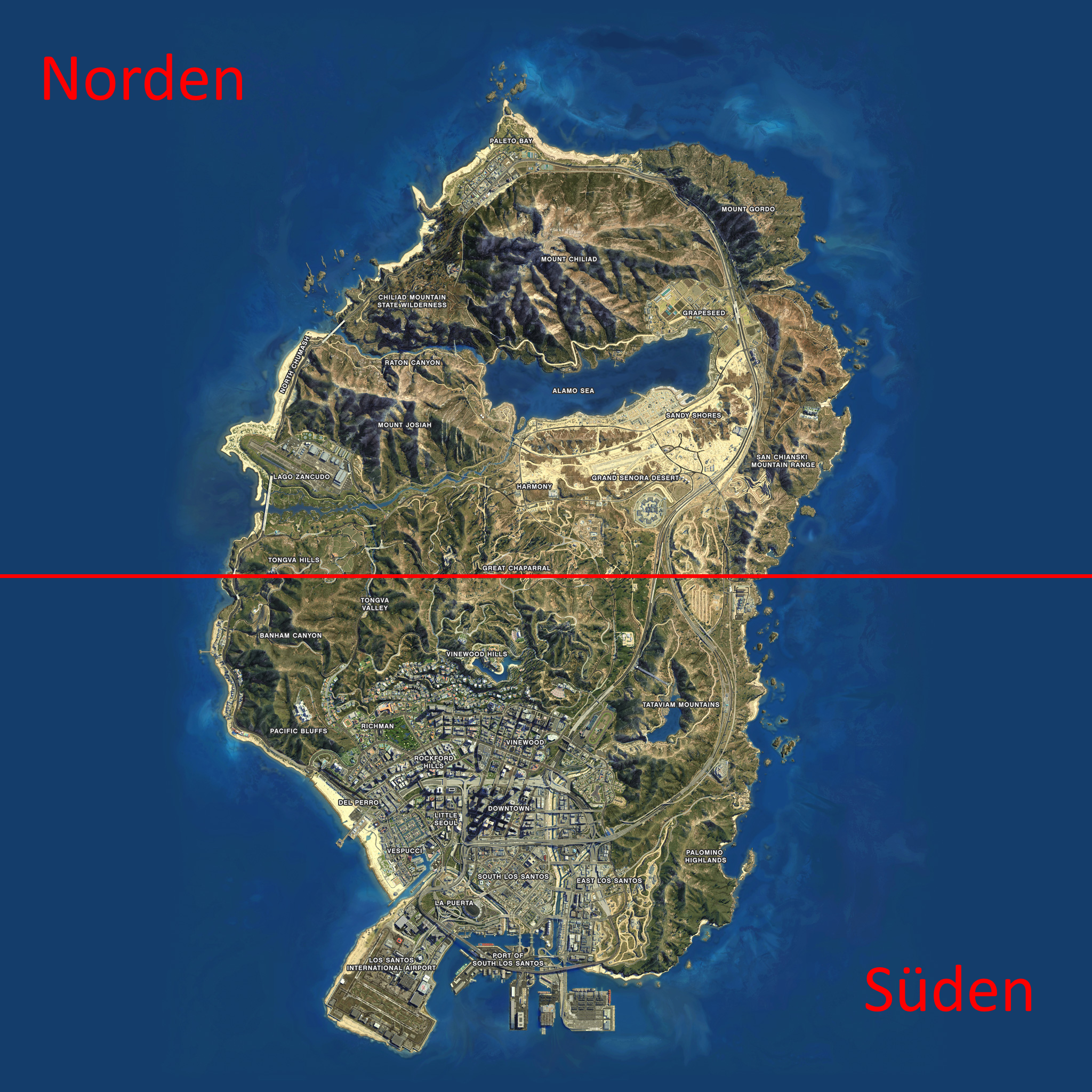 GTA V Map